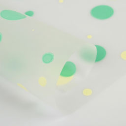 Пленка для цветов и подарков, матовая Конфетти тиффани-кремовый 0.6 х 8.2 м, 35 мкм - Simaland фото 2