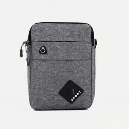 Сумка мужская, цвет серый - Simaland фото 2