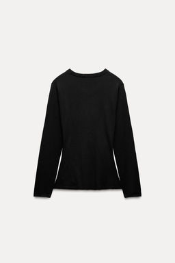 CROSSOVER KNIT TOP - Zara фото 5