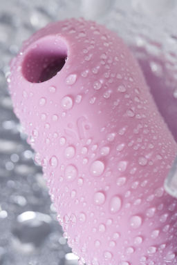 Вакуум-волновой бесконтактный стимулятор клитора Satisfyer Cotton Candy, силикон, фиолетовый  фото 20