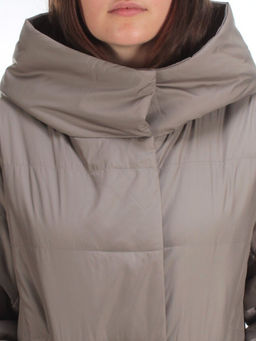 22225 DK.BEIGE Куртка демисезонная женская (100 гр. синтепон) - Фабричный китай фото 11