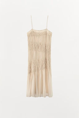 PLEATED STRAPPY DRESS - Zara фото 7