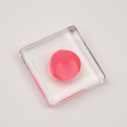 Гель лак для ногтей, люминесцентный, трехфазный, 8 мл, LED/UV, розовый (33)