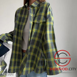 Женская рубашка на пуговицах