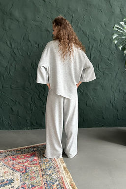 Брюки женские ASY107/01/Серый меланж