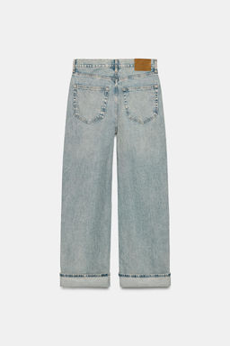 ZW COLLECTION MID-WAIST BAGGY JEANS - Zara фото 7