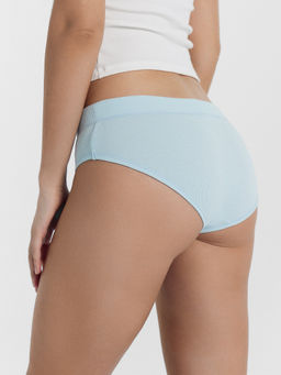 Цена за 2 штуки! Трусы женские слипы в небесно-голубом цвете небесно -голубой 412491 - Mark formelle фото 4