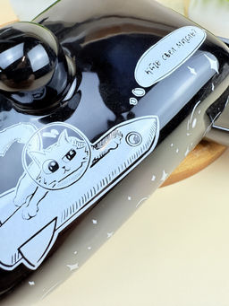 Масленка Lavenir "Космическое путешествие" 17*12*7 см HC600-С313 доломит 85874