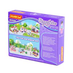 Конструктор Классик Подружки-4 (101 элемент) (в коробке) - Полесье фото 6