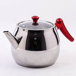 800-300 Чайник металлический 1,5 л Hascevher Apple нерж/ст/пласт/стекло (х6)