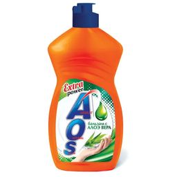AOS средство д/мытья посуды 450мл Бальзам Алоэ (К-1112-3/1508-3)