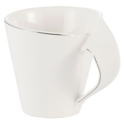 51888 GIPFEL Чайная пара ASTORIA: чашка 160 мл и блюдце 15 см. Цвет: белый. Материал: фарфор.