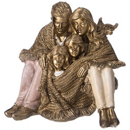 СТАТУЭТКА СЕМЬЯ 12,5Х12,5Х11,5 СМ