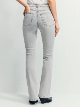 Джинсы bootcut с высокой посадкой / Zarina фото 5