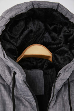 Gri Regular Erkek Mont TMNAW26MO00034 - Trendyolmilla фото 3