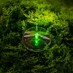 USL-S-106/PT075 Садовый светильник на солнечной батарее Magic dragonfly.Серия Special - Volpe фото 9