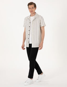 Siyah Slim Fit Jean Pantolon