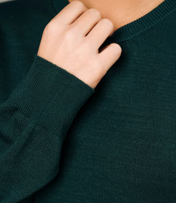 Джемпер #ОКТ125002, изумрудный - Dommod фото 5