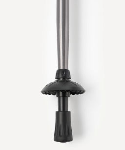 Треккинговые палки BERGER Hiking Peak BHP25TP4-01, 120-135 см, 4-секц., складн., тем.-сер./горчичн.  фото 8