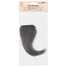 HobbyBe HAR-11 Тресс для кукол 15 см 100 см 22 г 35 серый