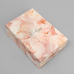 Коробка складная Нежные пионы, 16 х 23 х 7.5 см