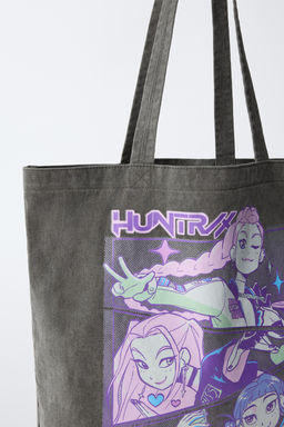 KPOP DEMON HUNTERS NETFLIX  TOTE BAG - Zara фото 3