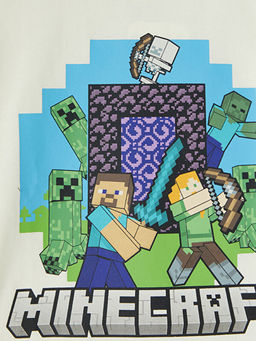 Minecraft Bask?l? Erkek ?ocuk Ti??rt