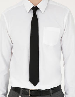 Beyaz Regular Fit Uzun Kollu Basic G_mlek