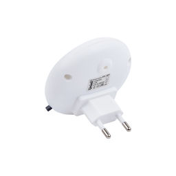 DTL-303-Круг/White/3Led/0,5W Светильник-ночник. Блистерная упаковка.