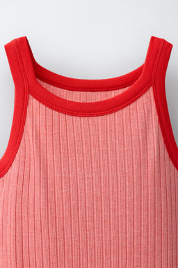 VESTIDO PUNTO PUKAS SURF / Blanco / Rojo - Zara фото 5