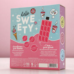 Подарочный набор Sweet Gift, гель для душа 300 мл и бомбочки для ванны 4?40 г, Чистое счастье  фото 10