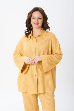 Рубашка Liona Style 937 шафран