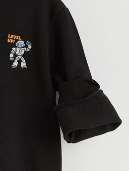 Nak??l? Erkek ?ocuk Kal?n Sweatshirt