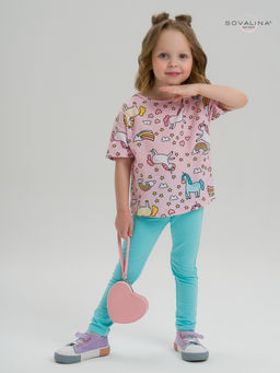 Костюм Мун единорожки на розовом-мятный - Sovalina фото 3