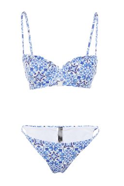 TRENDYOLMILLA Etnik Desenli Balkonet Baglamal? Hipster Bikini Tak?m? TBESS23BT00007  фото 6