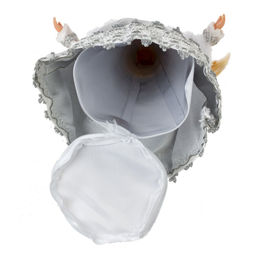 Снегурочка с ёмкостью для конфет, L18 W13 H33 см