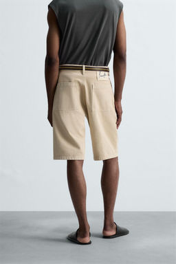 BAGGY FIT BERMUDA SHORTS  OTIS KWAME KYE QUAICOE - Zara фото 13