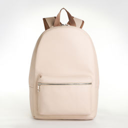 Рюкзак женский из искусственной кожи на молнии TEXTURA, цвет бежевый  фото 2