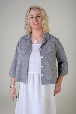 жакет 100% хлопок - Новый лен фото 6