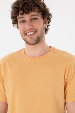 Erkek Regular Fit Bisiklet Yaka Turuncu Basic Ti__rt Sepette S_rpriz _ndirim - U.s. polo assn фото 3