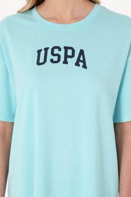 Kad_n Aqua Modal Kar___ml_ Bisiklet Yaka Mini Boy _rme Elbise Sepette S_rpriz _ndirim - U.s. polo assn фото 5