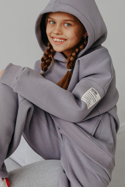 Бомбер утепленный, меланж - Inzibe фото 38