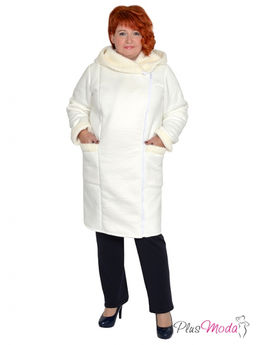 Жакет-дубленка Модель №1385 размеры 44-84 - Plusmoda фото 20