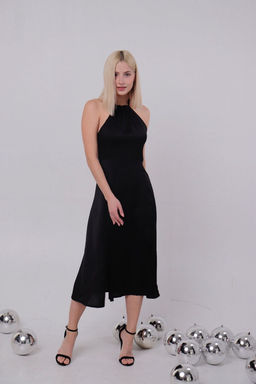 Вечернее платье-американка чёрное - Martichelli фото 7