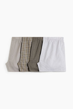 Pack de 4 calzoncillos b?xer de tela - H&m фото 6