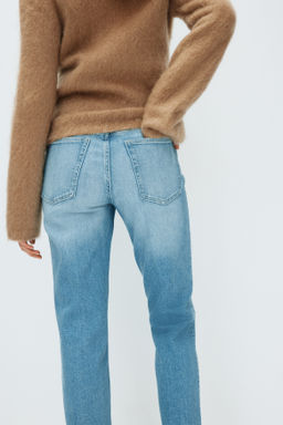 MAMA Slim Straight Ankle Jeans - H&m фото 7