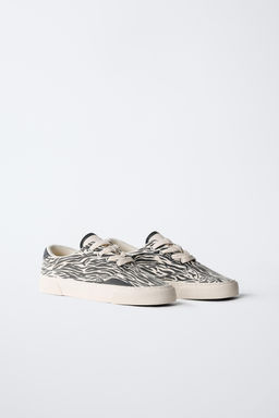 ANIMAL PRINT SNEAKERS - Zara фото 2