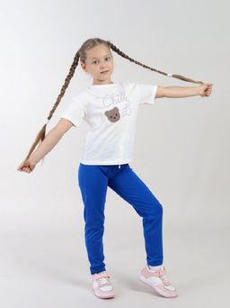 CRB wear / CWKG 63987-21-427 Футболка для девочки,экрю  фото 2
