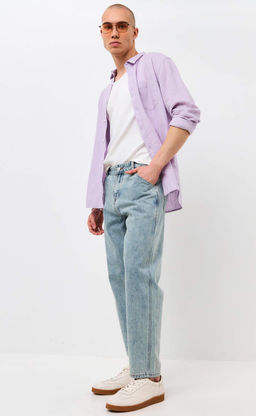 Джинсы F511-0155 l.blue - Fine joyce фото 8