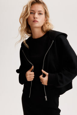 Oversized zip-through hoodie - H&m фото 4